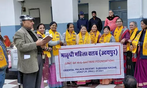 उदयपुर में मातु क्लब ने मानव सेवा संस्थान में किया सेवा कार्य, 200 से अधिक लोगों को भोजन कराया