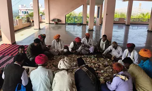 श्री बाणमाता शक्तिपीठ पर मोनी अमावस्या पर दानपात्र खोला जिसमें 6 लाख,4 हजार रुपए राशि निकली