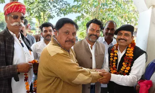 राजपूत समाज ने किया जिला अध्यक्ष सिंह का स्वागत राजपूत समाज ने किया जिला अध्यक्ष सिंह का स्वागत