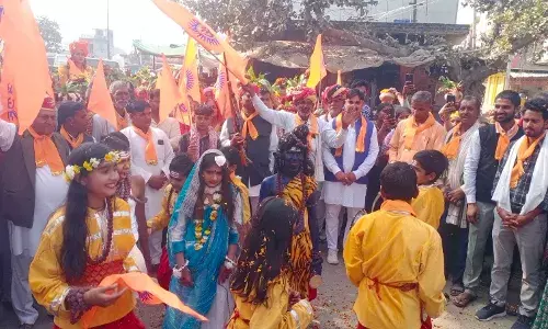 कोटड़ी में विराट हिंदू सम्मेलन, 501 महिलाओं ने निकाली कलश यात्रा