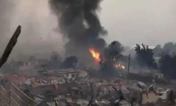 चिली के जंगलों में भीषण आग 18 की मौत , 20 हजार से ज्यादा लोग बेघर