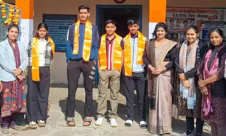 बच्चों की मेहनत लाई रंग सवाईपुर के चार खिलाड़ियों का राष्ट्रीय प्रतियोगिता में चयन