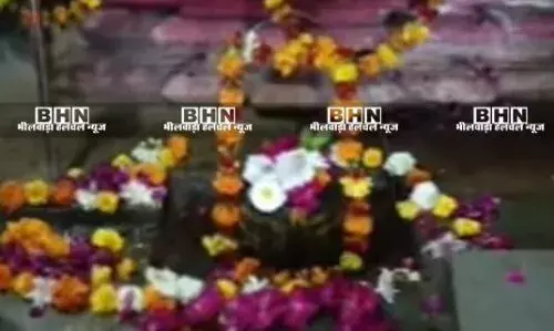 जहाजपुर में वारदात-नीलकंठ महादेव मंदिर को चोरों ने फिर बनाया निशाना