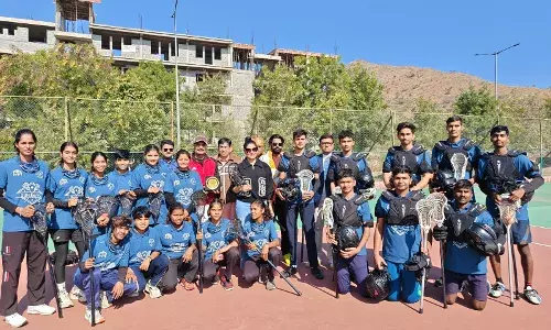 लेक्रोज: दुनिया के सबसे तेज खेल में मेवाड़ की बेटियों का नाम, रूबीका लियाकत ने किया स्वागत लेक्रोज: दुनिया के सबसे तेज खेल में मेवाड़ की बेटियों का नाम, रूबीका लियाकत ने किया स्वागत