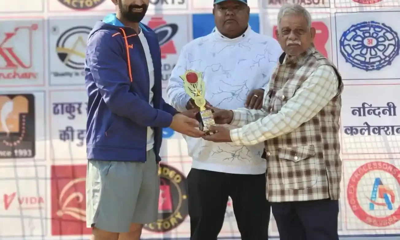 भीलवाड़ा ने मेवाड़ ट्रॉफी में दिखाया दबदबा, उदयपुर को एकतरफा शिकस्त