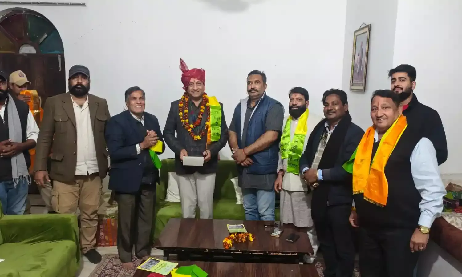 पुलिस महानिदेशक संदीप सिंह चौहान का हमीरगढ़ में भव्य स्वागत, पर्यावरण संरक्षण की पहल को सराहा