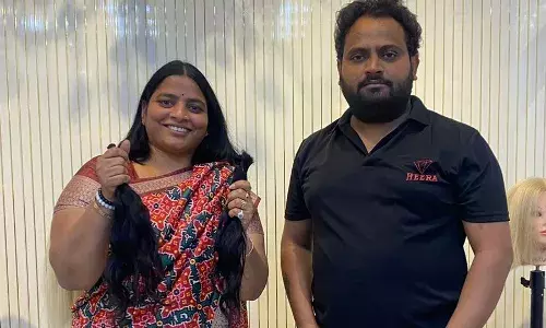 कैंसर पीड़ितों के लिए उम्मीद बनी ममता जैन, 15 इंच बाल किए दान