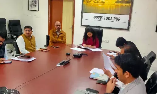 जिला कलक्टर के निर्देशन में वीसी के माध्यम से ली बैठक जिला कलक्टर के निर्देशन में वीसी के माध्यम से ली बैठक