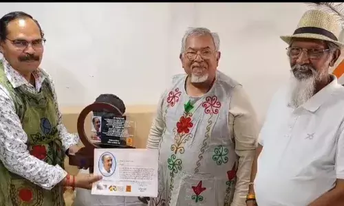 चित्रकार चेतन औदिच्य और डॉ चित्रसेन के चित्रों का बड़ौदा में प्रदर्शन