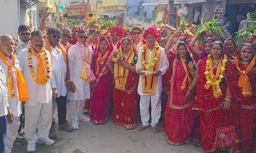 गंगापुर में शिव परिवार प्राण प्रतिष्ठा महोत्सव आयोजन गंगापुर में शिव परिवार प्राण प्रतिष्ठा महोत्सव आयोजन