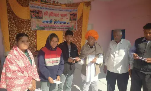 श्री यादें जयंती मनाई, भामाशाहों का किया सम्मान