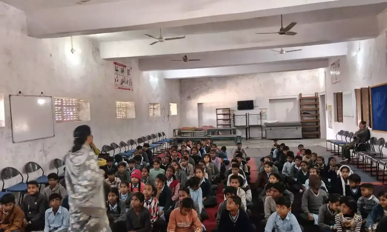 भीलवाड़ा में बाल विवाह मुक्त अभियान: 800 बच्चों ने ली शपथ, स्कूलों में चल रही जागरूकता की मुहिम भीलवाड़ा में बाल विवाह मुक्त अभियान: 800 बच्चों ने ली शपथ, स्कूलों में चल रही जागरूकता की मुहिम