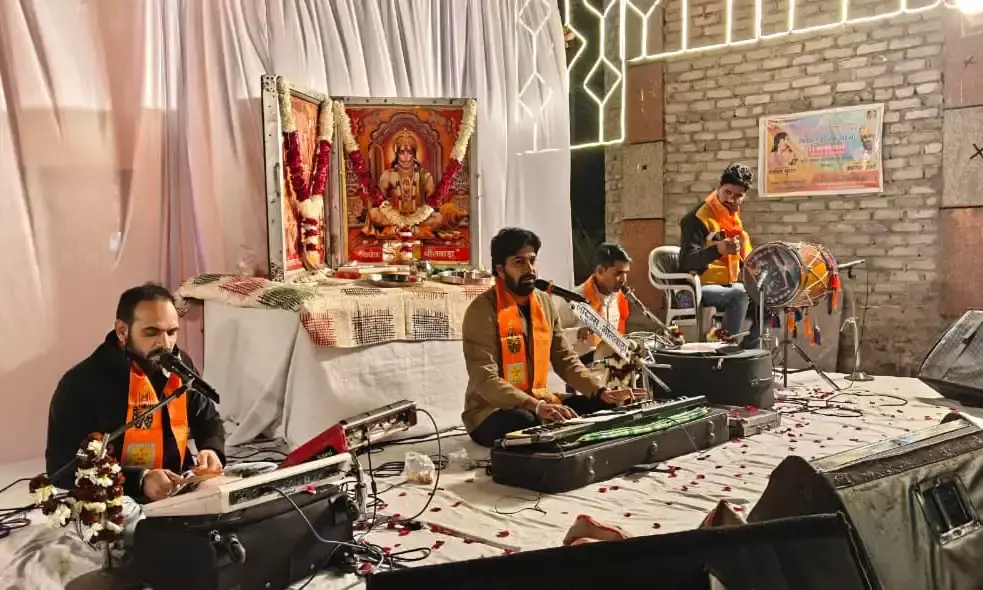 श्री चारभुजानाथ मंदिर में सुंदरकांड पाठ का आयोजन