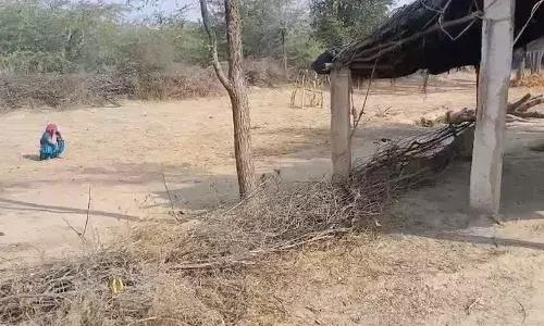 लूणकरणसर में सनसनी: पत्नी की हत्या कर पति ने फंदे से लटककर दी जान