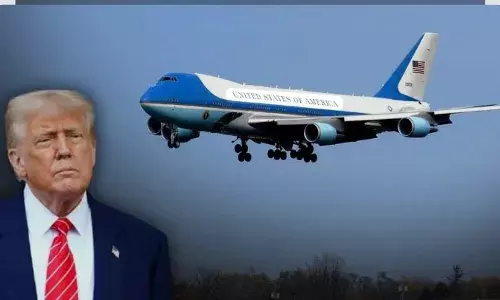 अमेरिकी राष्ट्रपति ट्रम्प के एयरफोर्स-1 में तकनीकी खराबी, दावोस यात्रा के बीच उड़ान से वापस लौटा विमान