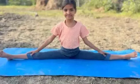 करमडास गांव की 7 वर्षीय विधि शर्मा अपनी अद्भुत कला से बनी प्रेरणा