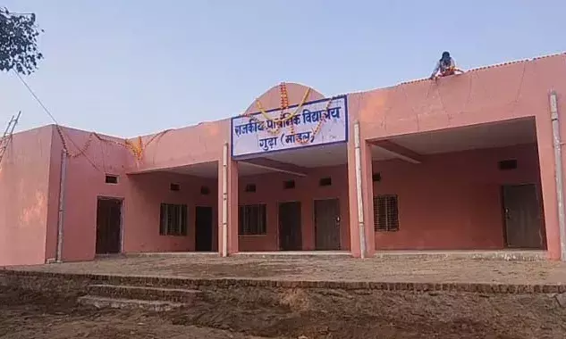 ग्राम गुड्डा में भामाशाहों की पहल से बना नया राजकीय प्राथमिक विद्यालय भवन