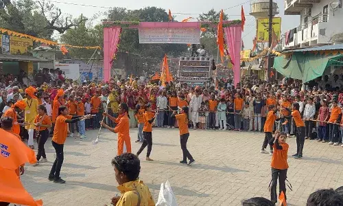 रायला में शोभा यात्रा के साथ हिंदू सम्मेलन संपन्न