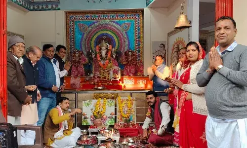 बसंत पंचमी पर होगा 15 जोड़ों का सामूहिक विवाह सम्मेलन, गणपति स्थापना के साथ शुरू हुई तैयारियां बसंत पंचमी पर होगा 15 जोड़ों का सामूहिक विवाह सम्मेलन, गणपति स्थापना के साथ शुरू हुई तैयारियां