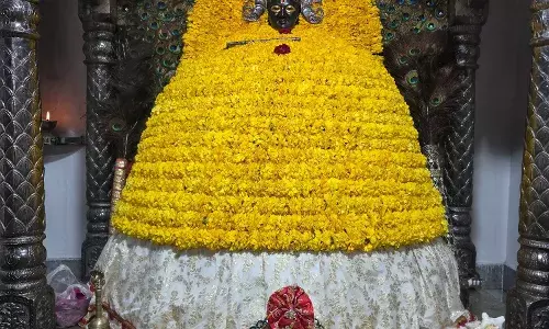 बसंत पंचमी पर श्री श्याम मंदिर काशीपुरी धाम में विशेष प्रसाद वितरण बसंत पंचमी पर श्री श्याम मंदिर काशीपुरी धाम में विशेष प्रसाद वितरण