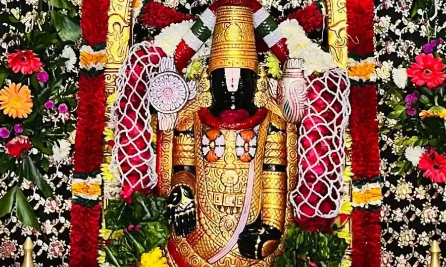 तिरुपति बालाजी मंदिर में पाटोत्सव भव्य श्रद्धा और भक्ति के साथ संपन्न