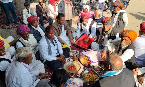 माली समाज का चतुर्थ सामूहिक विवाह सम्मेलन 19 फरवरी को, बागोर में भगवान शालिग्राम जी की सगाई सम्पन्न