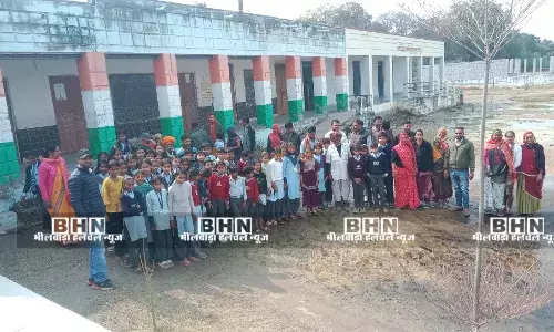 जसवंतपुरा विद्यालय बना मौत का जाल, जर्जर भवन गिरने की कगार पर, प्रशासन बेखबर