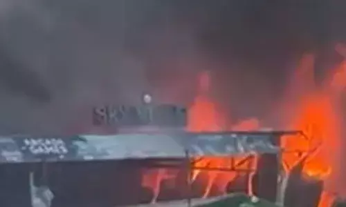 उदयपुर: गेम जोन में भीषण आग से मचा हड़कंप, 25 लाख से ज्यादा का सामान जलकर राख