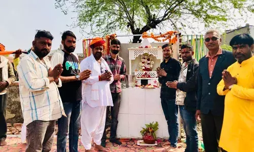 बसंत पंचमी पर तस्वारिया बांसा विद्यालय में मां शारदे की मूर्ति स्थापना, प्राण प्रतिष्ठा के साथ हुआ आयोजन