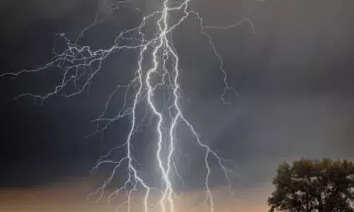 भरतपुर: आकाशीय बिजली का कहर, महिला गंभीर रूप से झुलसी, भैंस की मौत भरतपुर: आकाशीय बिजली का कहर, महिला गंभीर रूप से झुलसी, भैंस की मौत