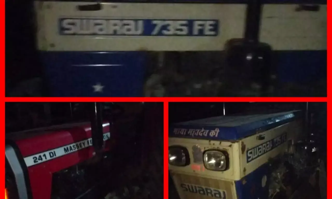 बड़लियास पुलिस की बड़ी कार्रवाई: अवैध बजरी खनन करते तीन ट्रैक्टर-ट्रालियां जब्त, बजरी माफियाओं में हड़कंप