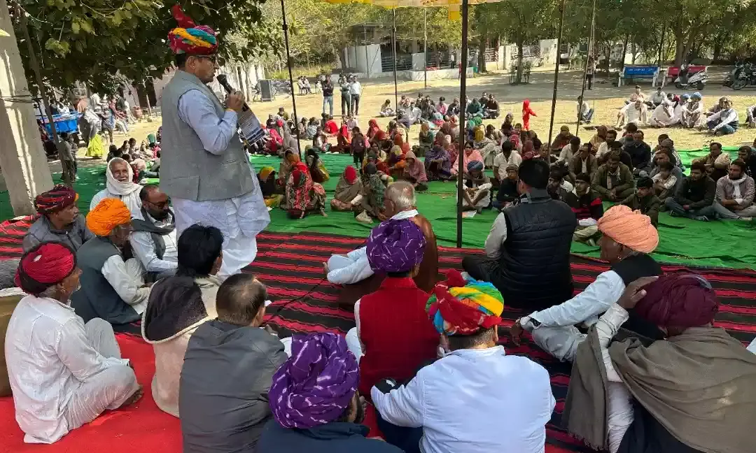 मनरेगा को बचाने के लिए कांग्रेस का चौपाल जन आंदोलन, रामलाल जाट ने केंद्र सरकार पर साधा निशाना