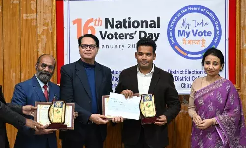 राष्ट्रीय मतदाता दिवस लोकतांत्रिक प्रतिबद्धता के साथ जिम्मेदारी निभाए - जिला कलेक्टर रंजन