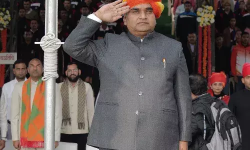 चित्तौड़गढ़ हर्षोल्लास के साथ मनाया गया 77वाँ गणतंत्र दिवस समारोह, राज्यमंत्री गौतम दक ने ध्वजारोहण कर ली परेड की सलामी