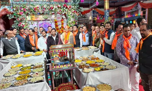 भीलवाड़ा में दाधीच समाज ने श्रद्धा और उल्लास के साथ मनाया माँ दधिमथी प्राकट्य महोत्सव भीलवाड़ा में दाधीच समाज ने श्रद्धा और उल्लास के साथ मनाया माँ दधिमथी प्राकट्य महोत्सव