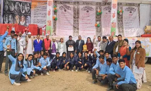 77वें गणतंत्र दिवस पर शिक्षा विभाग की झांकी को मिला प्रथम स्थान