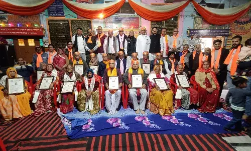 माँ दधिमथी प्राकट्य महोत्सव श्रद्धा और उल्लास के साथ संपन्न, वरिष्ठजन व प्रतिभाएं सम्मानित