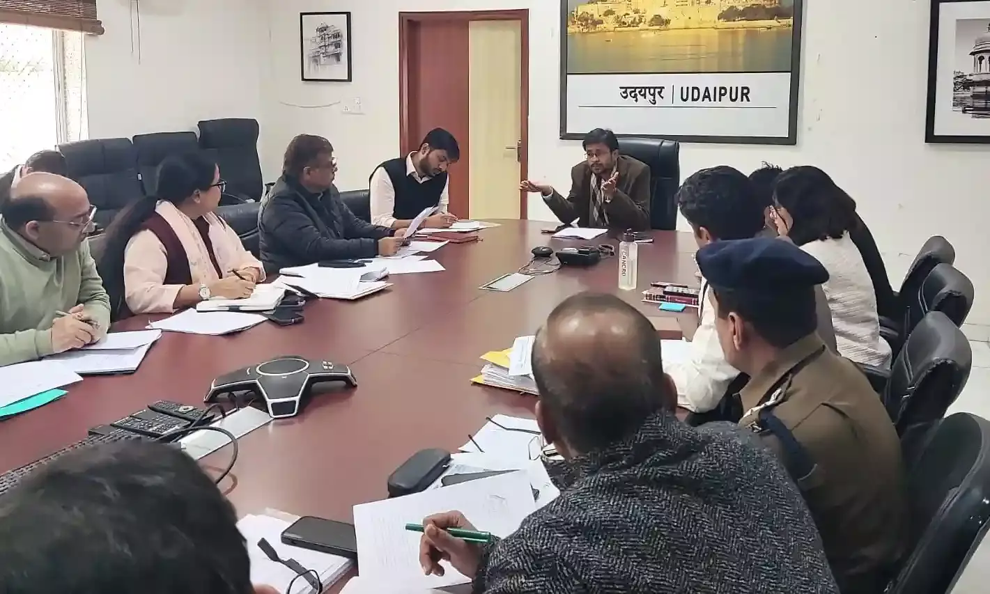 उदयपुर में स्वच्छ वायु को लेकर प्रशासन गंभीर,जिला कलक्टर ने दिए सभी विभागों को स्पष्ट निर्देश