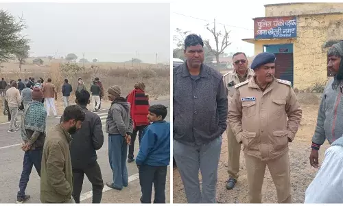 बड़ाऊ में खेतों पर धावा, पुलिस चौकी के सामने से 95 नॉजल चोरी