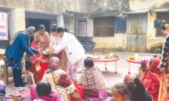 मुख्यमंत्री मातृत्व पोषण योजना के तहत सामुदायिक जागरुकता कार्यक्रम आयोजित मुख्यमंत्री मातृत्व पोषण योजना के तहत सामुदायिक जागरुकता कार्यक्रम आयोजित