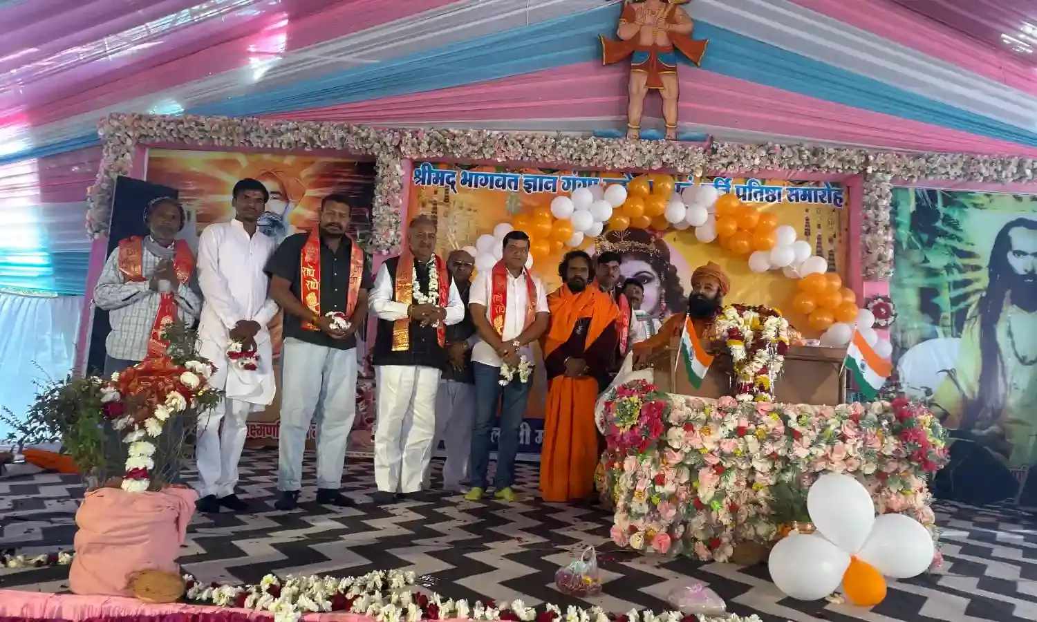 खेड़ापति हनुमानजी धाम खोर में श्रीमद् भागवत कथा का समापन खेड़ापति हनुमानजी धाम खोर में श्रीमद् भागवत कथा का समापन