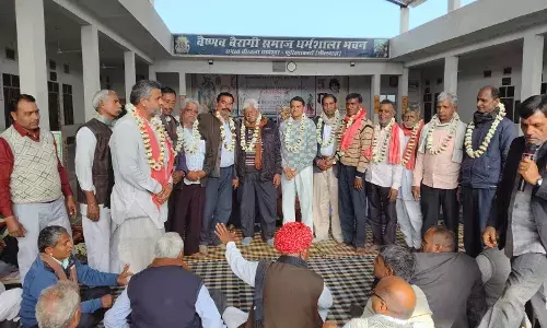 धनेश्वर धाम बालाजी मंदिर पाटोत्सव में वैष्णव अध्यक्ष निर्वाचित