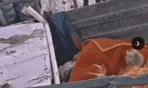 नागौर: ट्रेलर और टेम्पो की भीषण भिड़ंत, पति-पत्नी और मां की दर्दनाक मौत