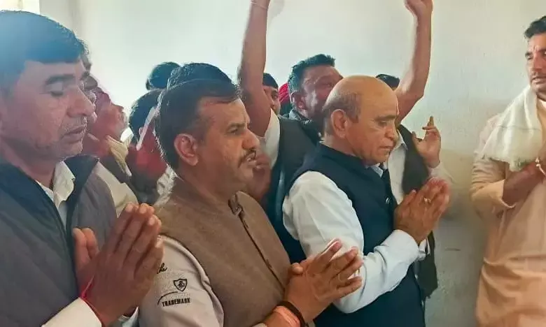 ऐतिहासिक पल: नवगठित ग्राम पंचायत सोपुरा का विधायक खंडेलवाल ने किया शुभारंभ; प्रशासन के आरोपों से गरमाया माहौल