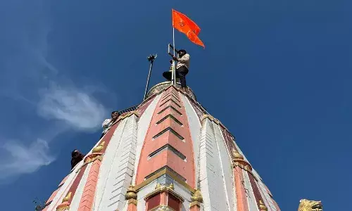 हरनी महादेव मंदिर में विश्वकर्मा तेरस पर ध्वजारोहण व रुद्राभिषेक संपन्न