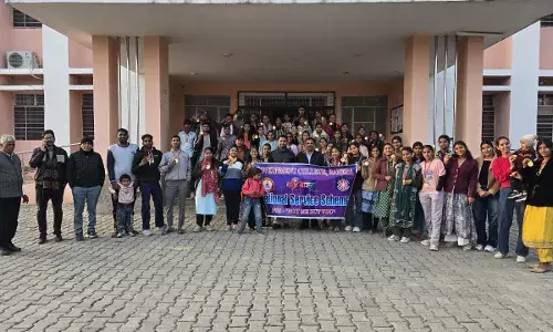 राष्ट्रीय सेवा योजना के सात दिवसीय विशेष शिविर का राजकीय महाविद्यालय बनेड़ा में समापन