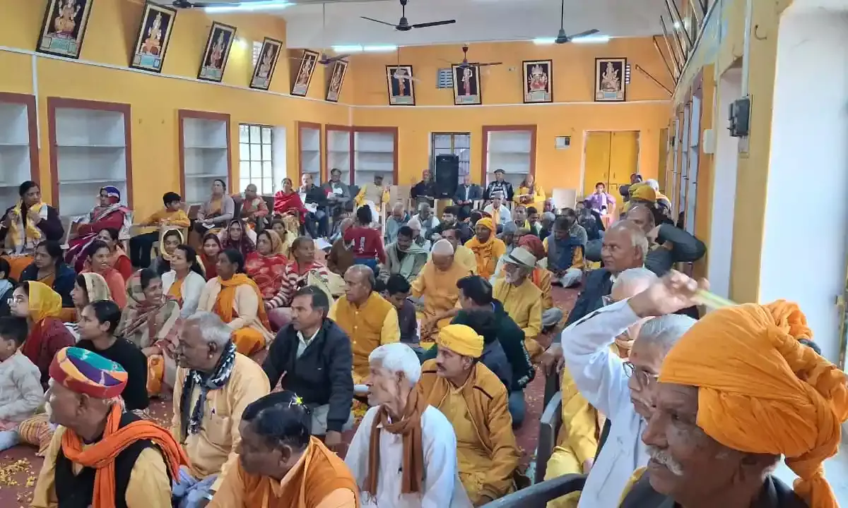 चित्तौड़गढ़: गायत्री शक्तिपीठ में भव्य शपथ ग्रहण समारोह संपन्न, नए ट्रस्ट मंडल ने संभाली जिम्मेदारी