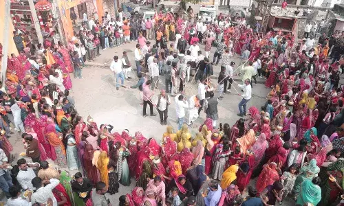 भीलवाड़ा में विराट हिंदू संगम: सांगानेर, खजूरी और बड़लियास में उमड़ा आस्था का सैलाब; हिंदू-हिंदू एक समान के जयघोष से गूंजा जिला