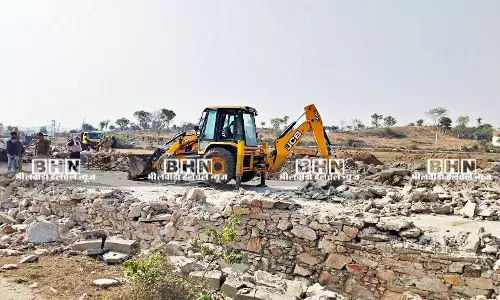 नाथद्वारा में तस्कर का अवैध कब्जा हटाया गया, 10 हजार वर्गफीट जमीन मुक्त, आगे भी सख्त कार्रवाई जारी