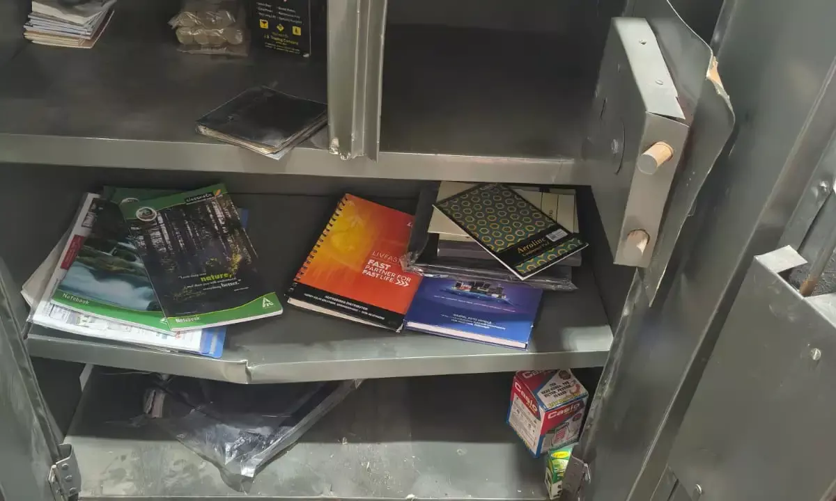 श्रीगंगानगर में सूरतगढ़ रोड पर ट्रैक्टर मार्केट में बड़ी चोरी: 6.5 लाख की नकदी  गायब, पुलिस जांच में संदिग्धों की पहचान